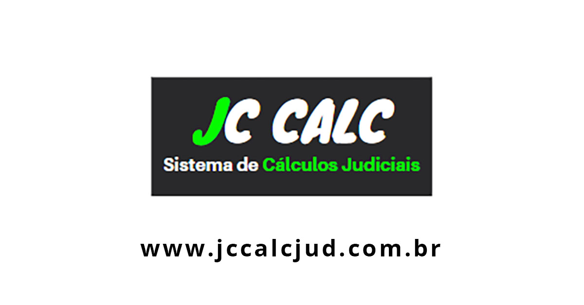 JC CALC - Sistema de Cálculos Judiciais - Sistemas para Cálculos ...